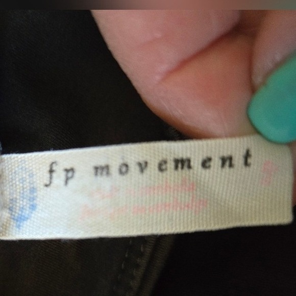 Free People FP Movement Women Black High Rise Pocket Leggings Size S - Picture 4 of 7